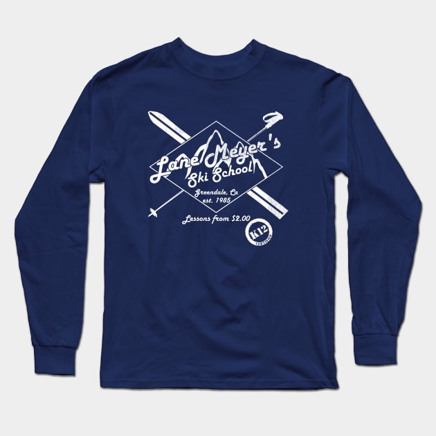 Lane Meyer Ski School Long Sleeve T-Shirt by AngryMongoAff